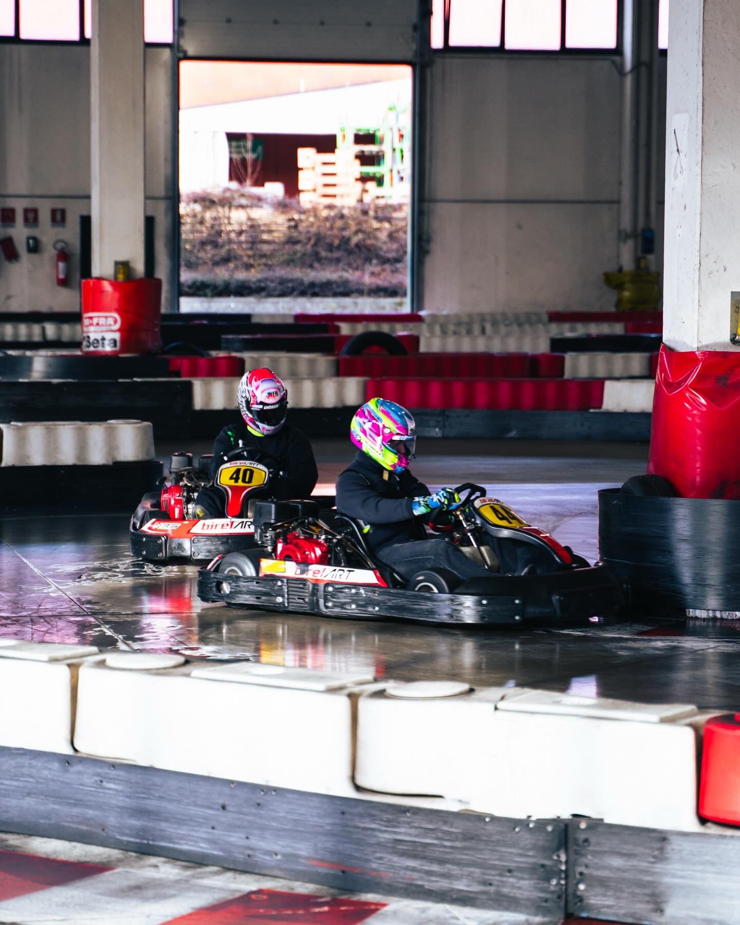 Gara notturna karting Misano circuito PRIME Racing team