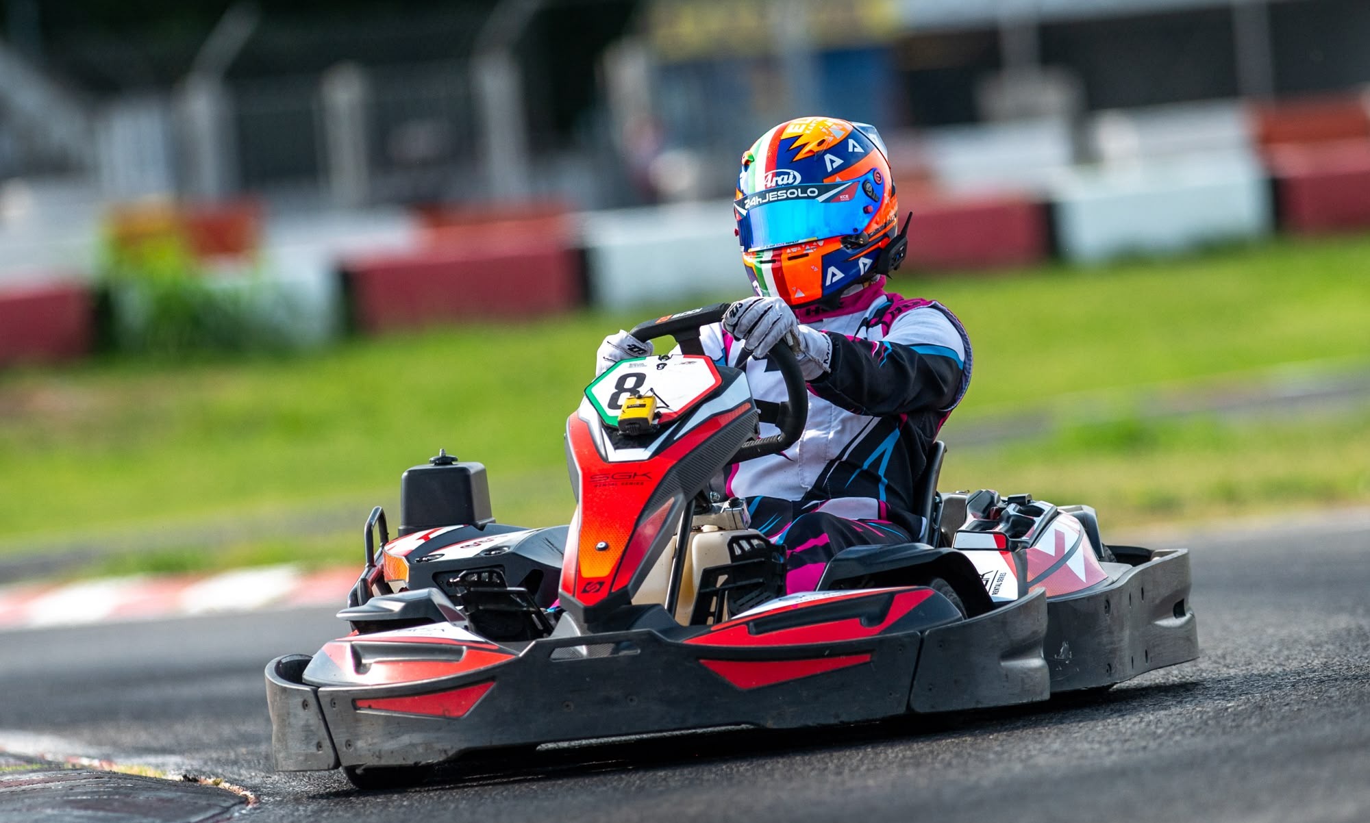 Angel Micheal Naso, pilota numero 12 di PRIME Racing