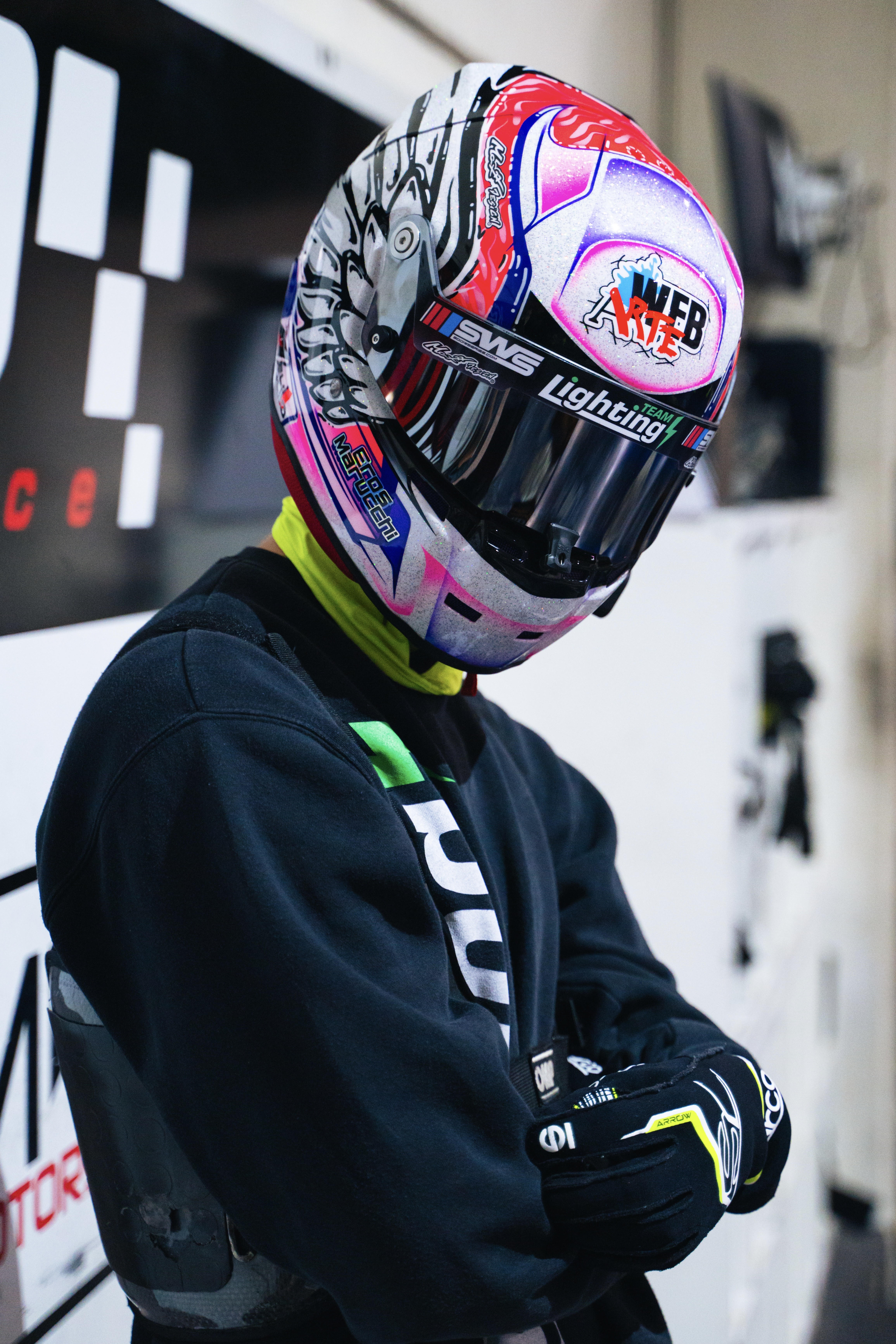 Eros Marucchi - fondatore e pilota go-kart numero 44 PRIME Racing Svizzera